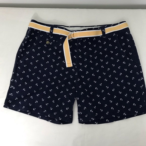 FINAL PRICE🥊Dockers Nautical Belted Blue Shorts - Picture 3 of 10